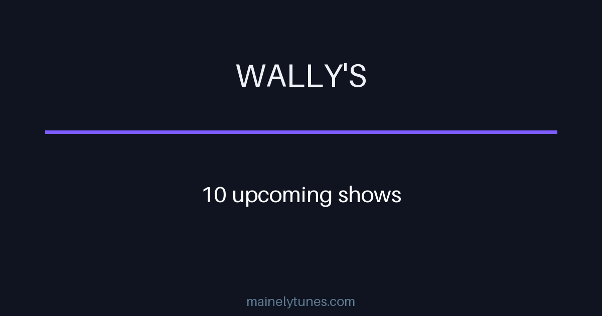 Photo of Wally's