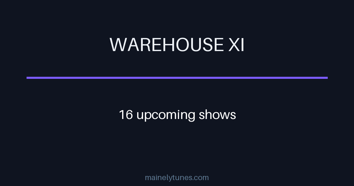 Photo of Warehouse XI
