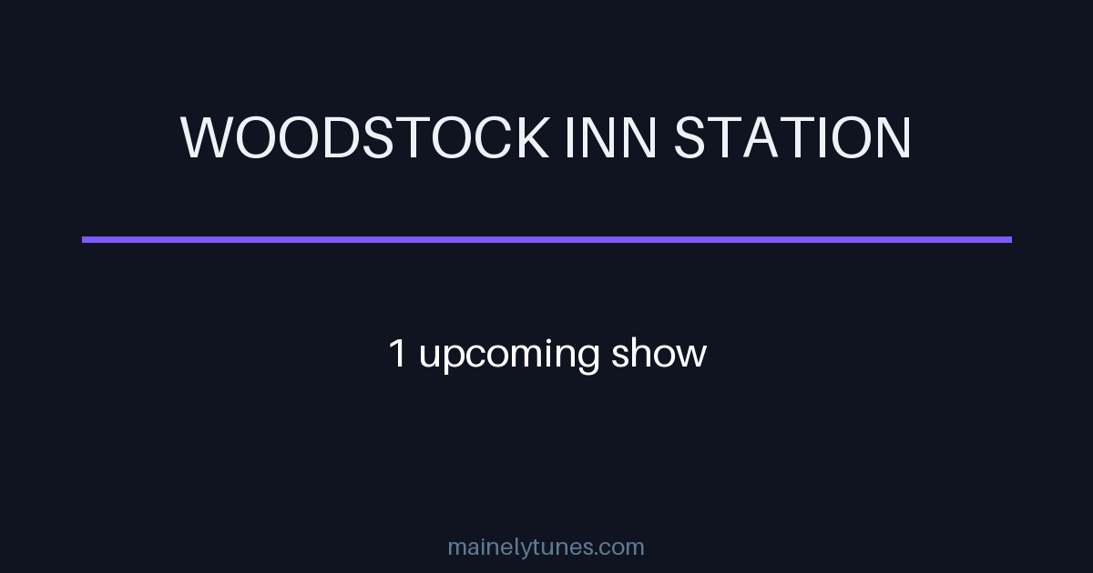 Photo of Woodstock Inn Station